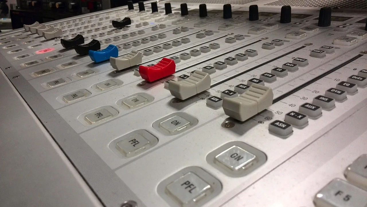 music, mixer, sound, mixing, volume, audio, equipment, recording, technology, console, entertainment, studio, control, broadcast, fader, soundboard, gray technology, gray music, soundboard, soundboard, soundboard, soundboard, soundboard. Music studio equipment checklist: counts for day one