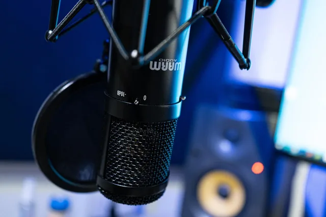 microphone, audio, recording studio, studio, sound. Music studio location: a site-selection guide